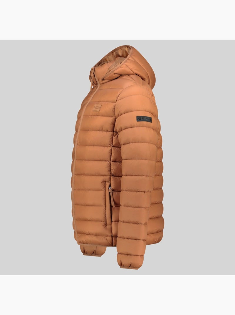 Blouson à capuche amichoko hood – geographical norway Camel - Kiabi