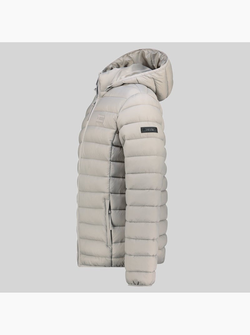 Blouson à capuche amichoko hood – geographical norway Gris clair - Kiabi