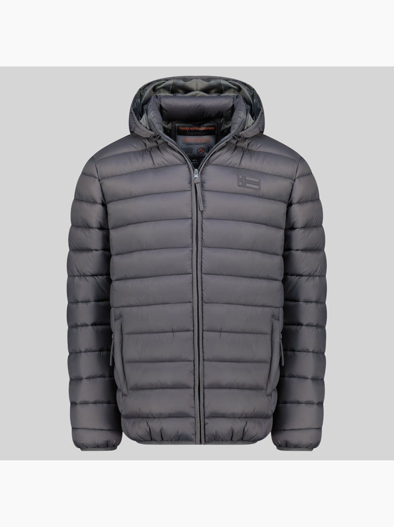 Blouson à capuche amichoko hood – geographical norway Gris foncé - Kiabi