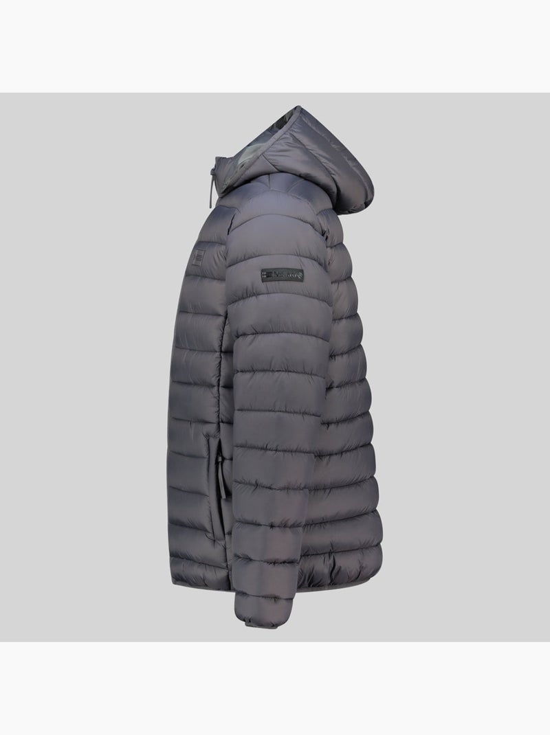 Blouson à capuche amichoko hood – geographical norway Gris foncé - Kiabi
