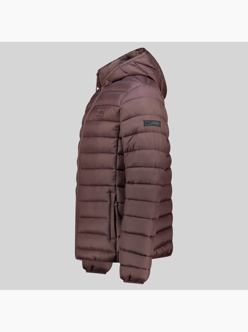 Blouson à capuche amichoko hood – geographical norway Marron foncé - Kiabi