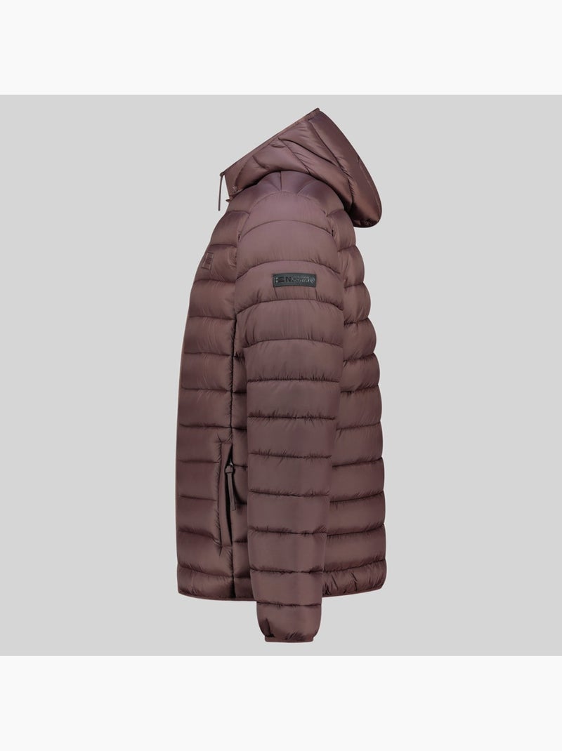 Blouson à capuche amichoko hood – geographical norway Marron foncé - Kiabi