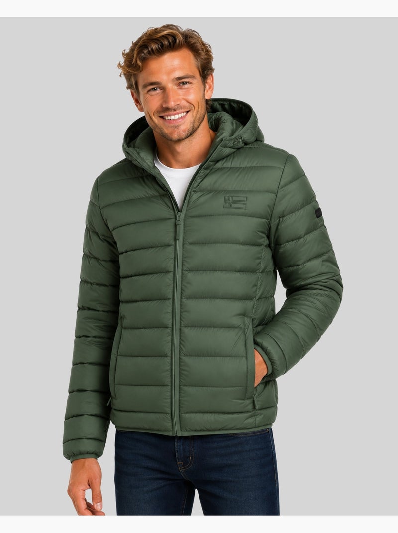 Blouson à capuche amichoko hood – geographical norway Vert foncé - Kiabi