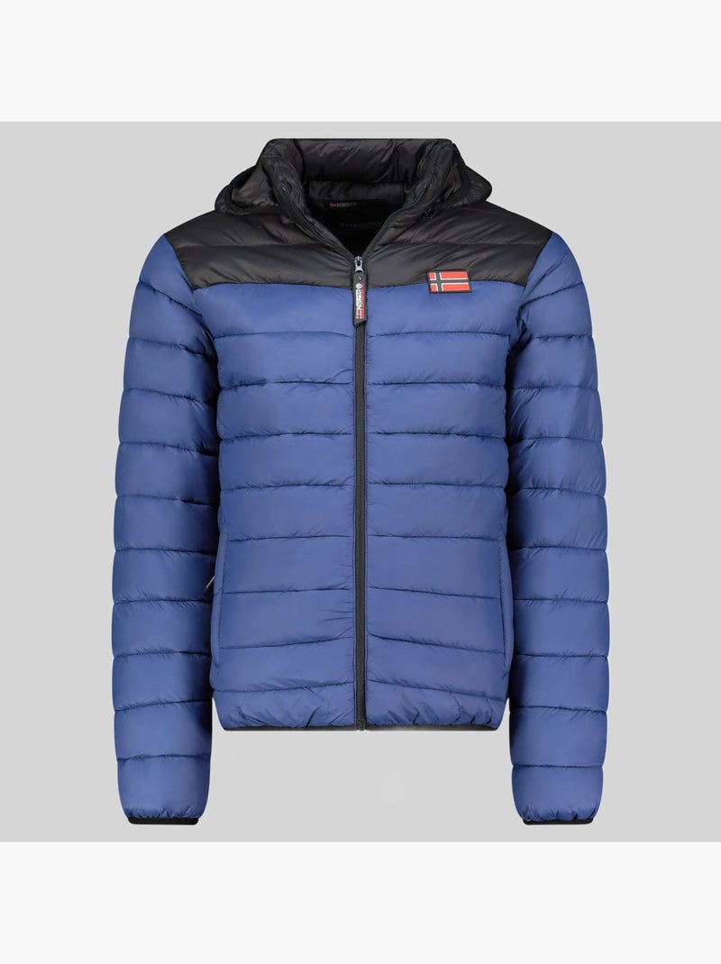 Blouson à capuche amigoclerc hood – geographical norway Bleu jean - Kiabi