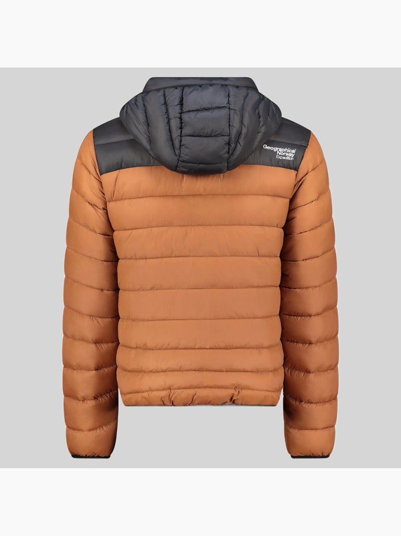 Blouson à capuche amigoclerc hood – geographical norway Camel - Kiabi