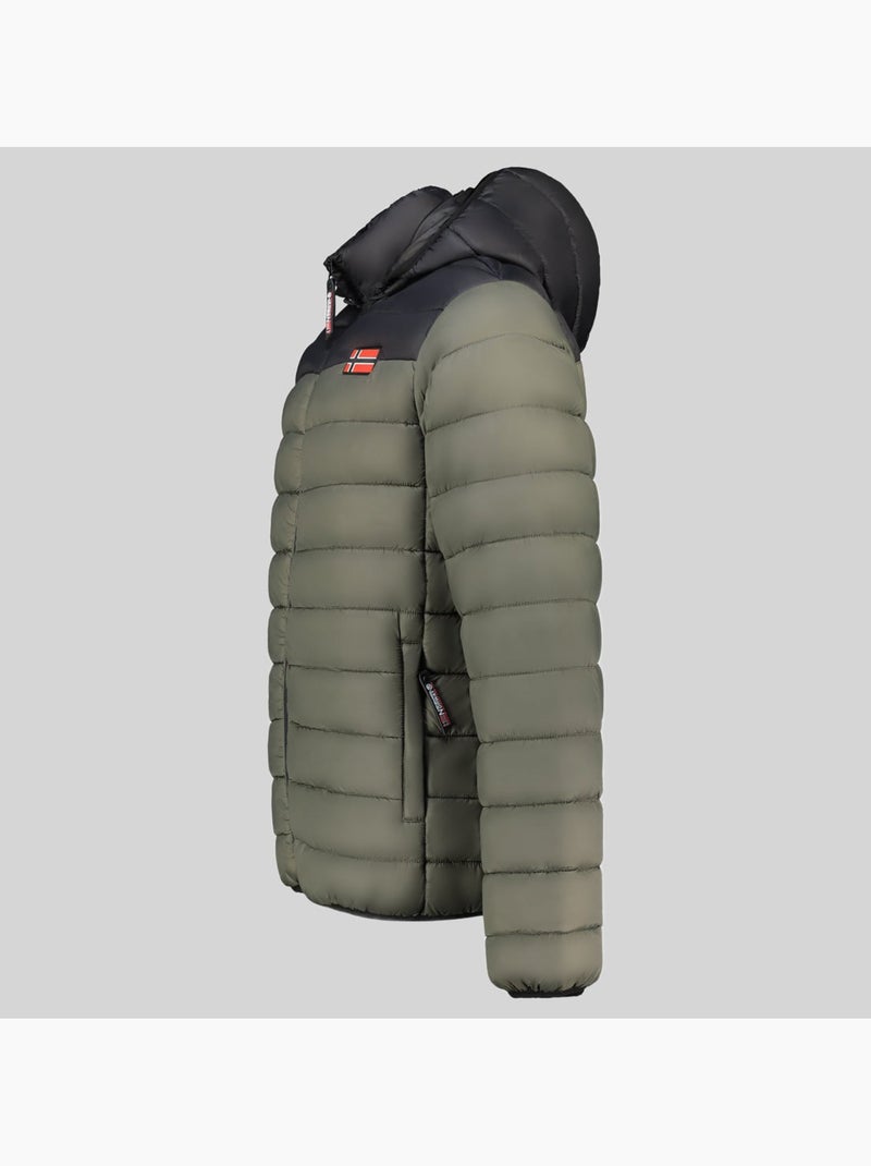 Blouson à capuche amigoclerc hood – geographical norway Kaki - Kiabi