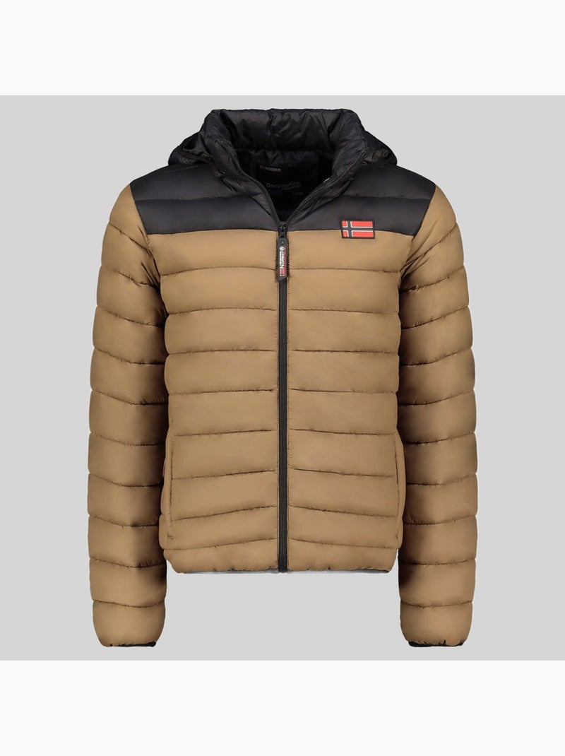 Blouson à capuche amigoclerc hood – geographical norway Taupe - Kiabi