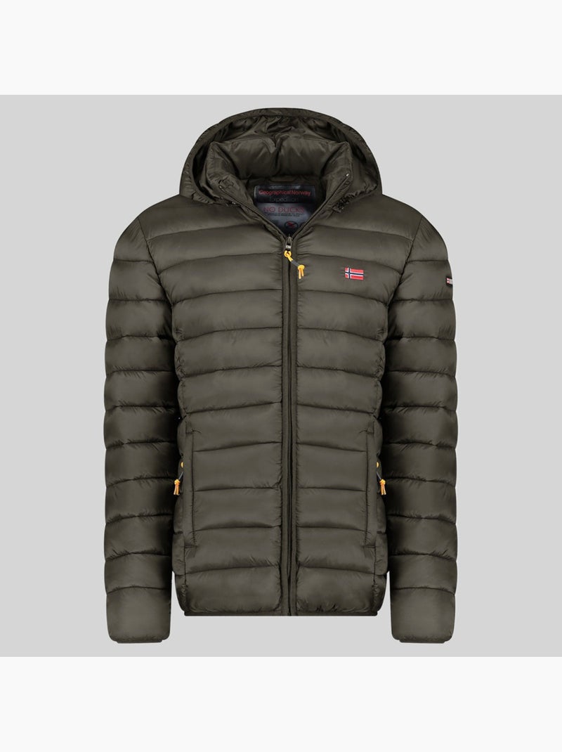 Blouson à capuche amigolor hood – geographical norway Kaki - Kiabi