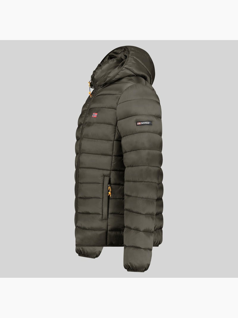 Blouson à capuche amigolor hood – geographical norway Kaki - Kiabi