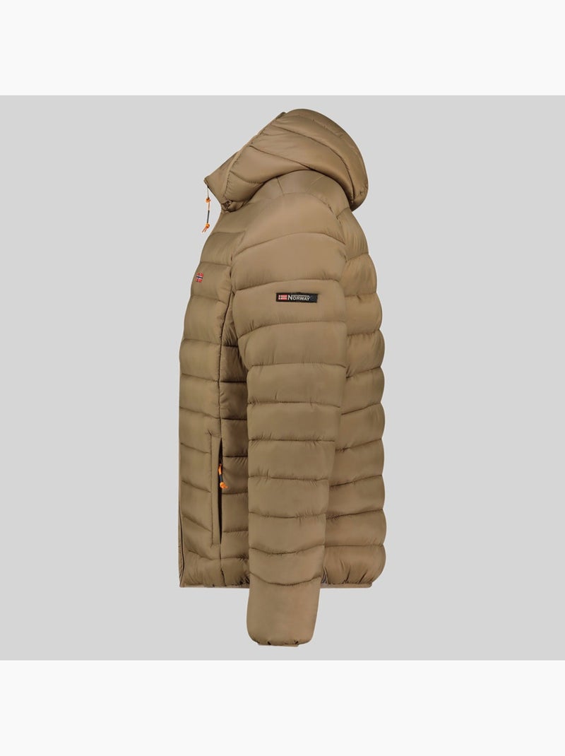 Blouson à capuche amigolor hood – geographical norway Taupe - Kiabi