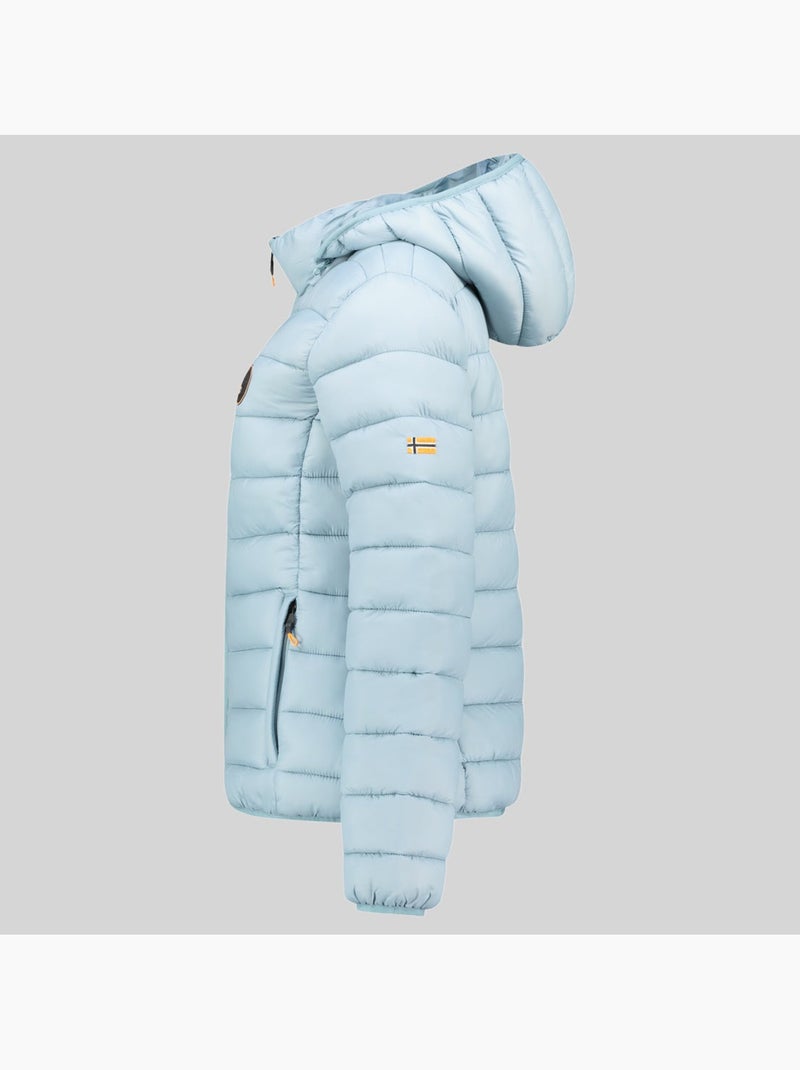 Blouson à capuche atikamap hood – geographical norway Bleu polaire - Kiabi