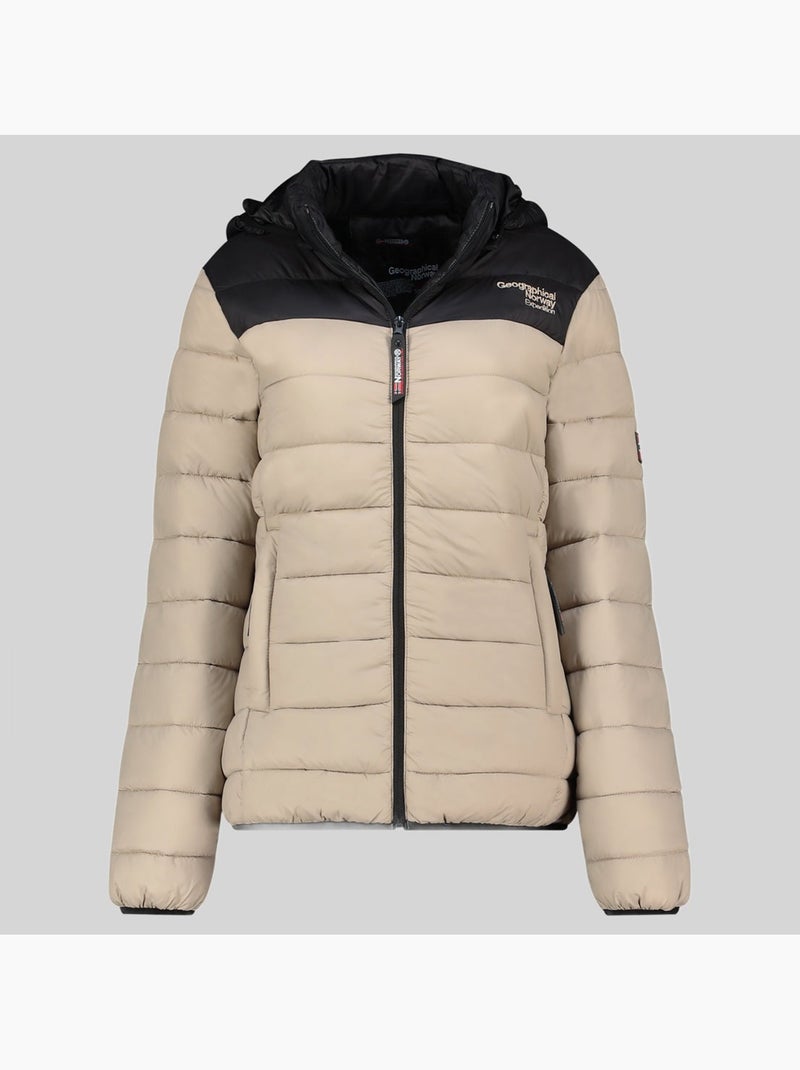 Blouson à capuche atikoclerc hood – geographical norway Beige - Kiabi