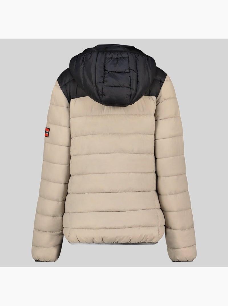 Blouson à capuche atikoclerc hood – geographical norway Beige - Kiabi