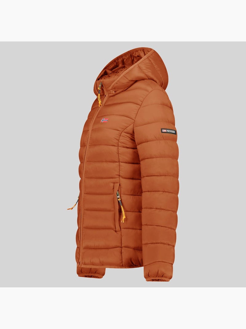 Blouson à capuche atikolor hood – geographical norway Camel - Kiabi
