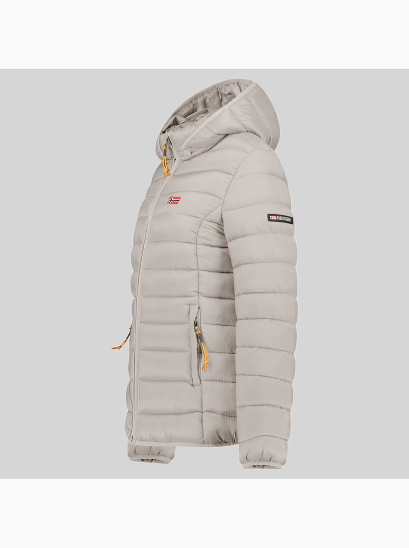 Blouson à capuche atikolor hood – geographical norway Gris clair - Kiabi