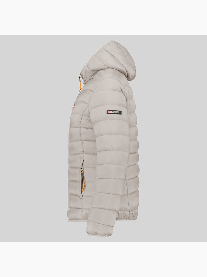 Blouson à capuche atikolor hood – geographical norway Gris clair - Kiabi