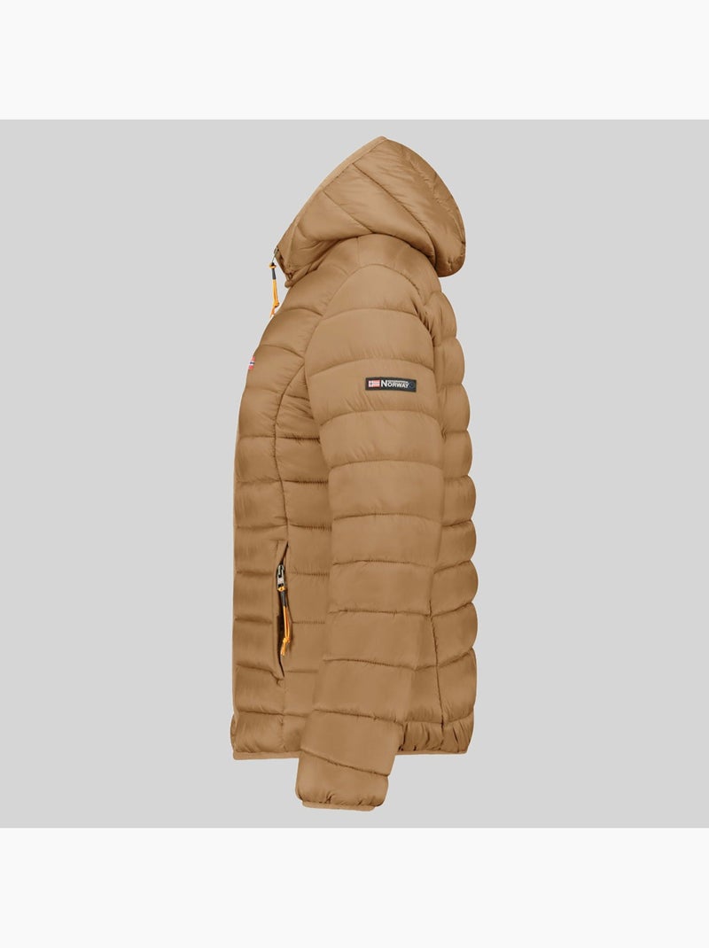 Blouson à capuche atikolor hood – geographical norway Taupe - Kiabi
