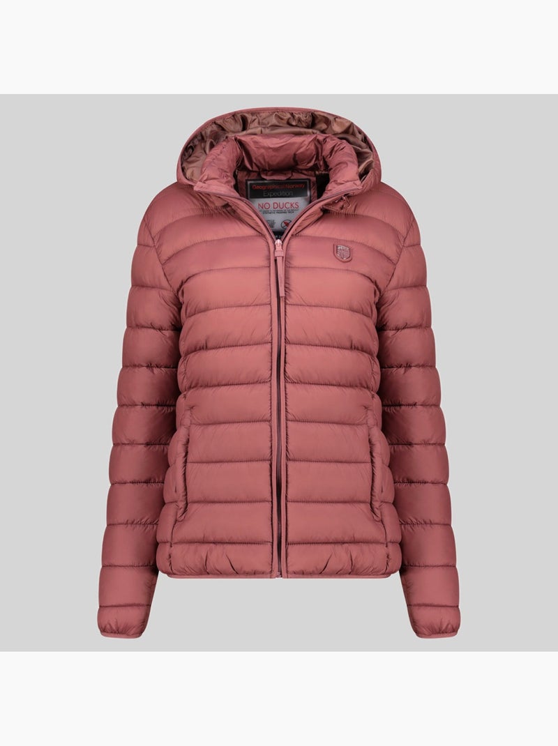 Blouson à capuche atikotal hood – geographical norway Bordeaux - Kiabi