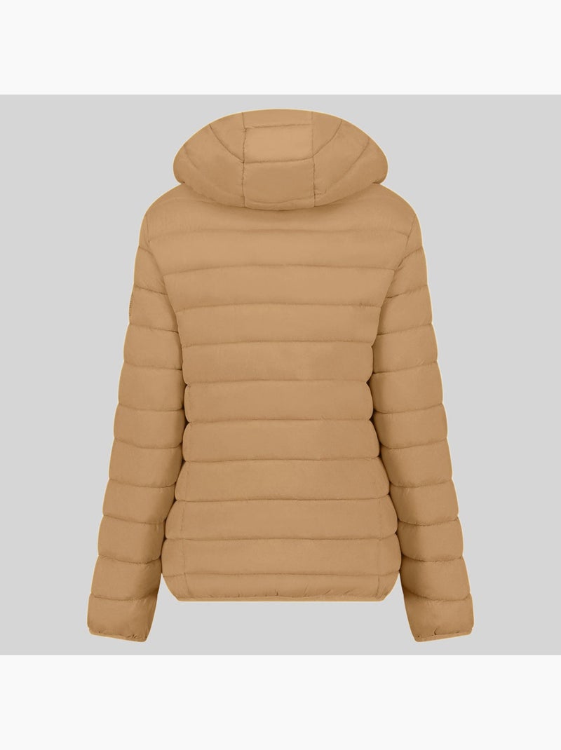 Blouson à capuche atikotal hood – geographical norway Taupe - Kiabi