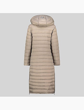 Blouson à capuche azule long – geographical norway