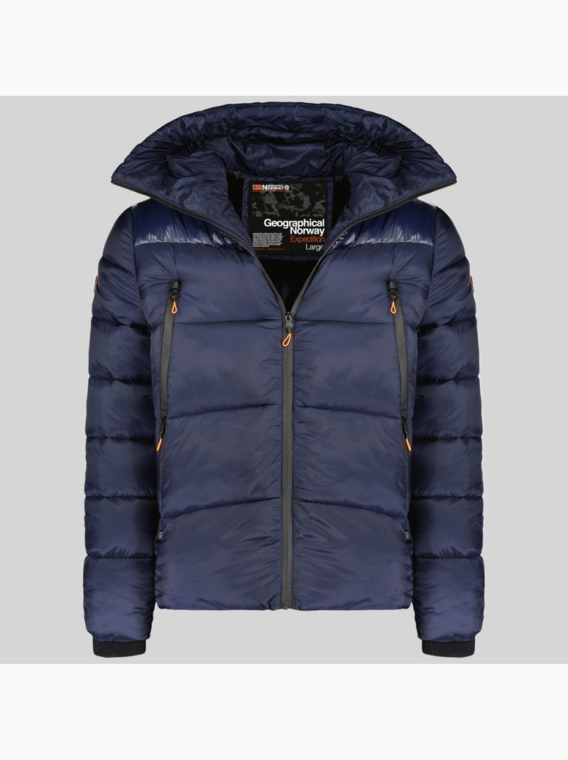 Blouson à capuche bayou – geographical norway Bleu marine - Kiabi