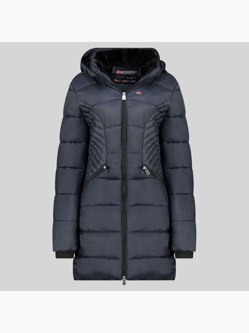 Blouson à capuche bee – geographical norway Bleu marine - Kiabi