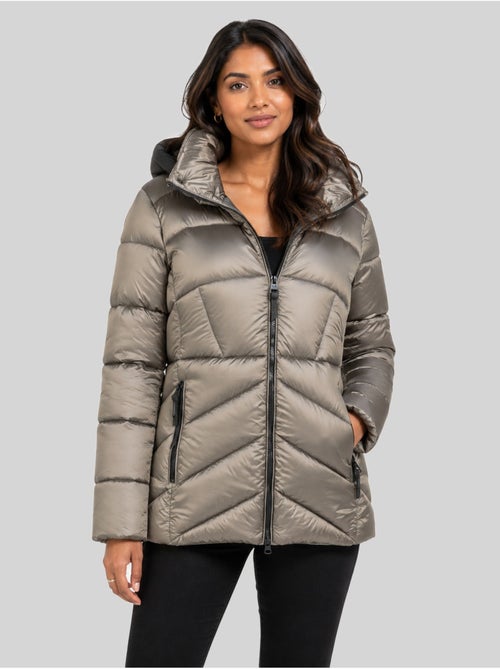 Blouson à capuche blanche short – geographical norway - Kiabi Blouson à capuche blanche short – geographical norway - Kiabi
