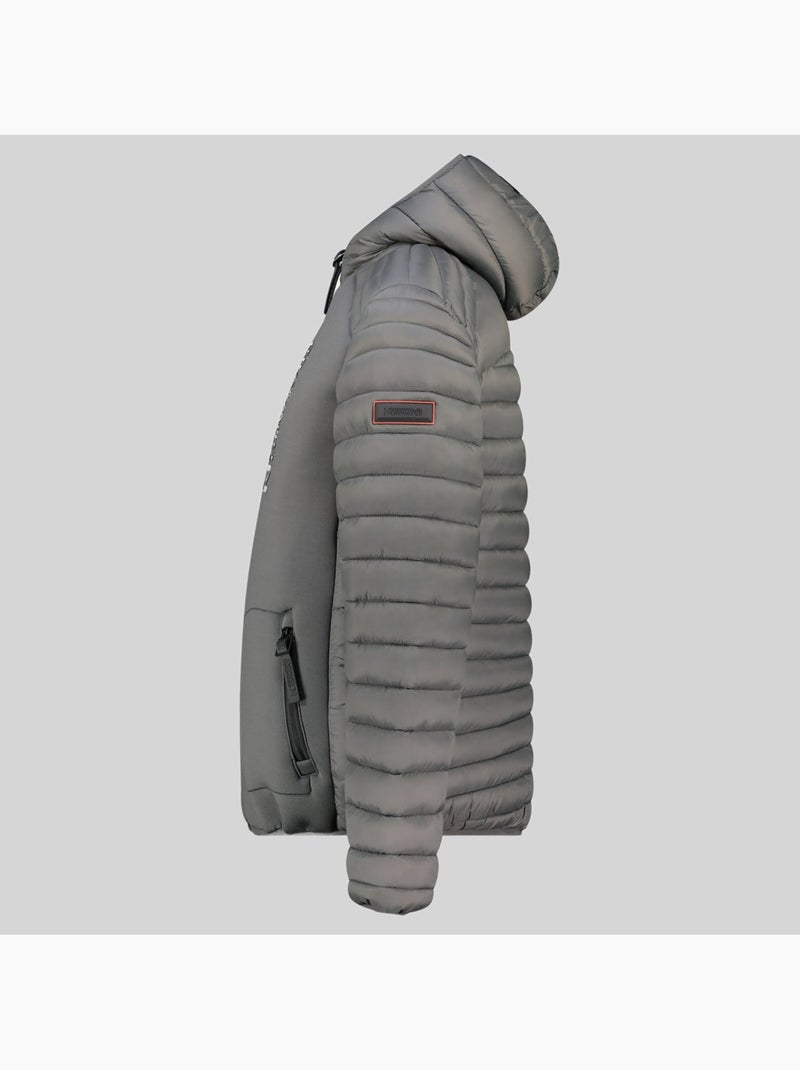 Blouson à capuche briwood – geographical norway Gris foncé - Kiabi
