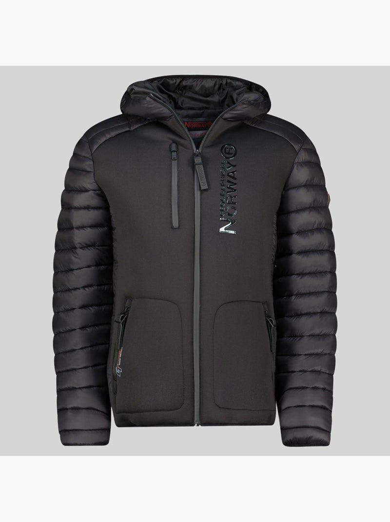Blouson à capuche briwood – geographical norway Noir - Kiabi