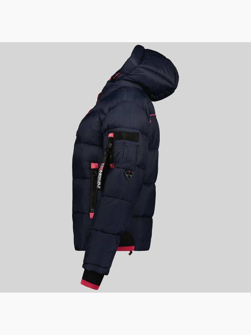 Blouson à capuche calix – geographical norway Bleu Rose - Kiabi