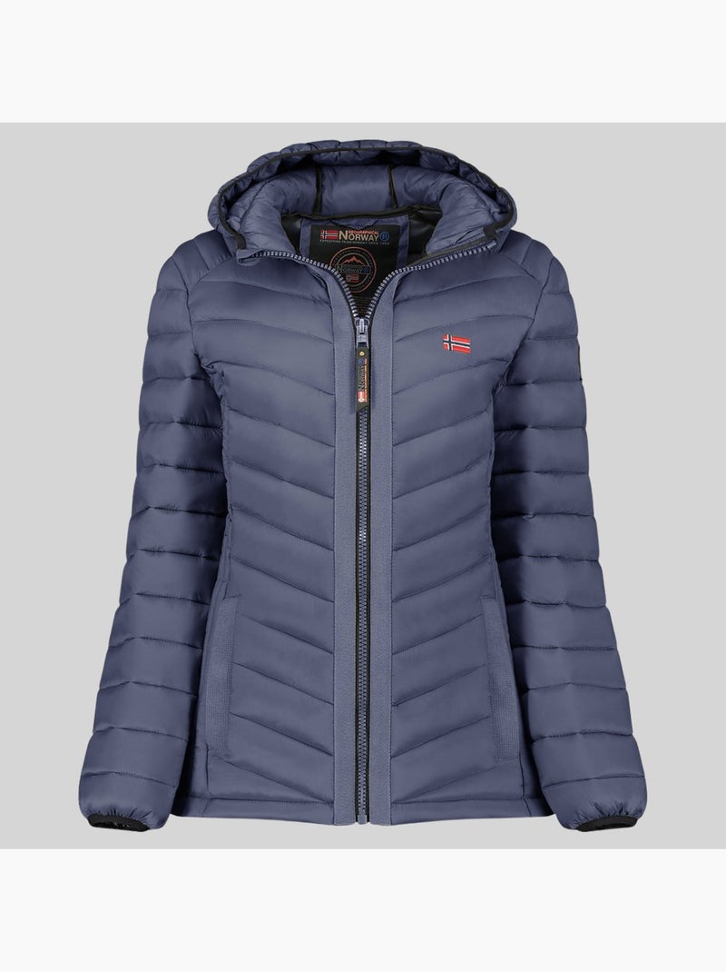 Blouson à capuche carliti hood – geographical norway Bleu marine - Kiabi