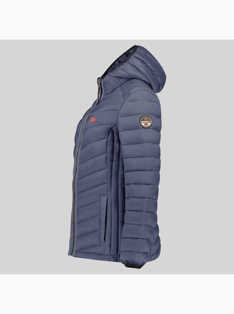 Blouson à capuche carliti hood – geographical norway Bleu marine - Kiabi