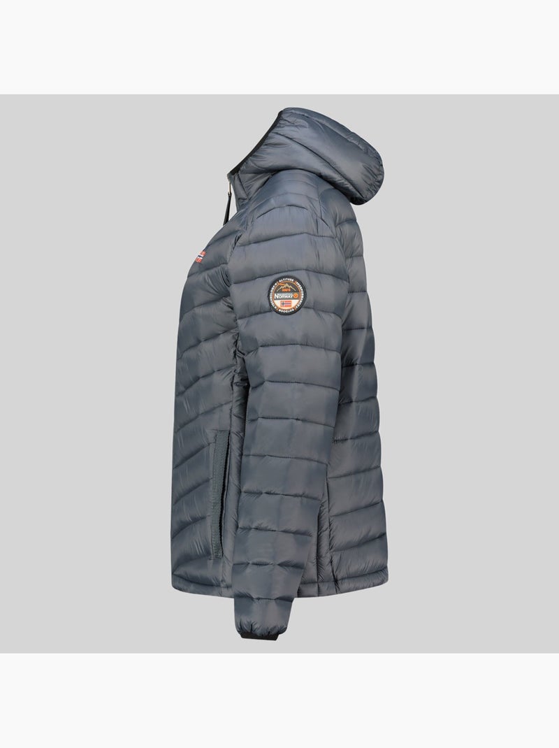 Blouson à capuche carliti hood – geographical norway Gris foncé - Kiabi