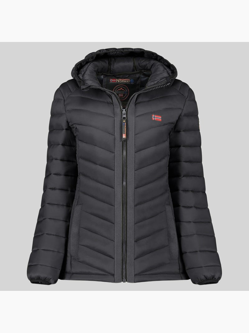 Blouson à capuche carliti hood – geographical norway Noir - Kiabi