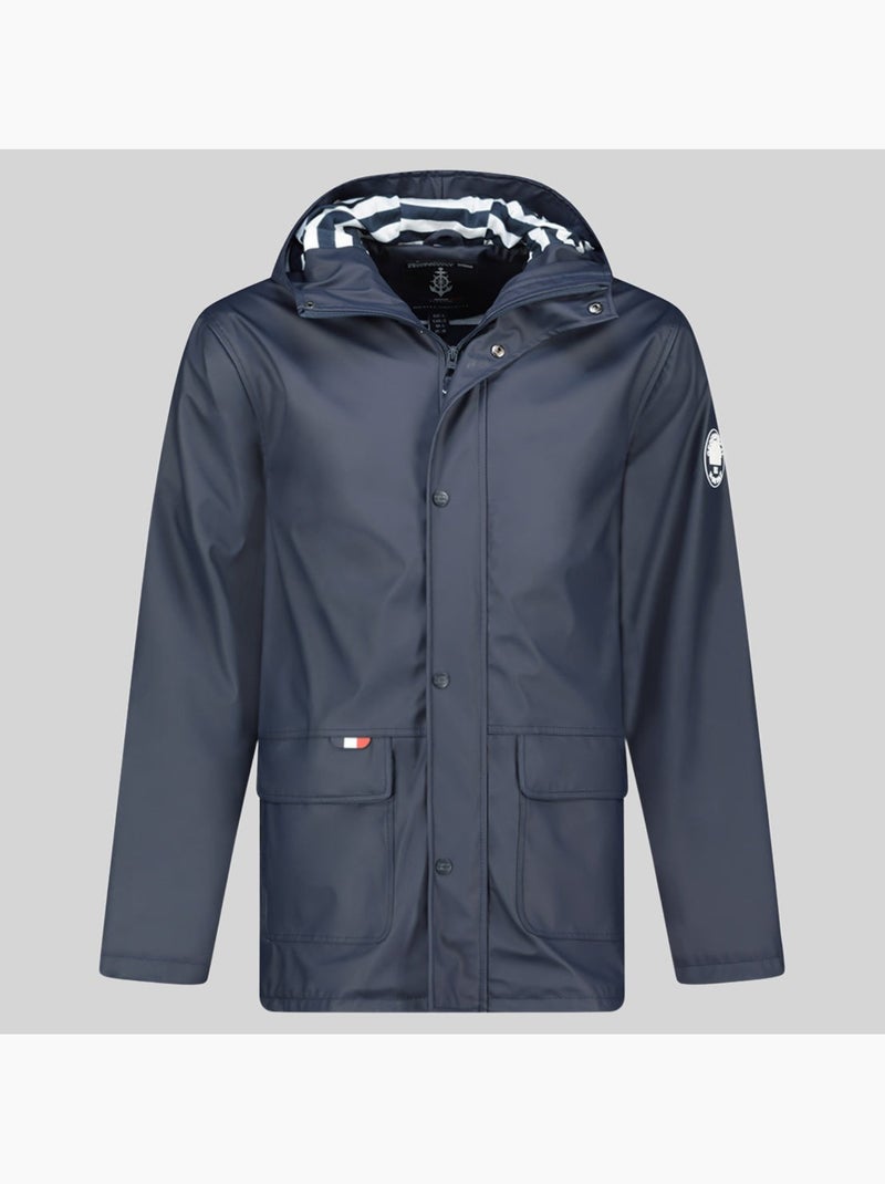 Blouson à capuche curieuse – geographical norway Bleu marine - Kiabi