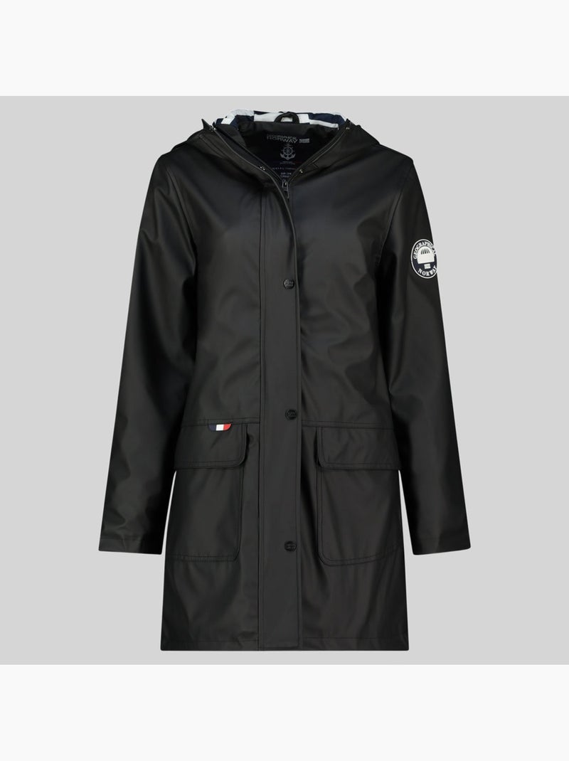 Blouson à capuche curieuse – geographical norway Noir - Kiabi