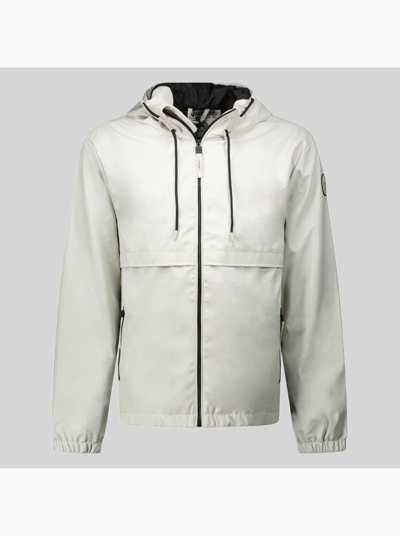 Blouson à capuche doulieu – geographical norway Blanc cassé - Kiabi