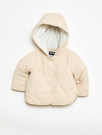 Blouson à capuche matelassé
