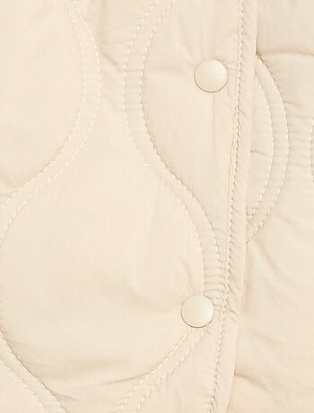 Blouson à capuche matelassé