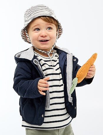 Blouson à capuche matelassé