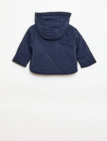 Blouson à capuche matelassé