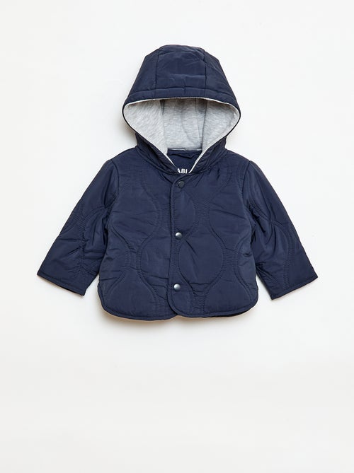 Blouson à capuche matelassé - Kiabi