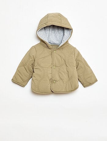 Blouson à capuche matelassé