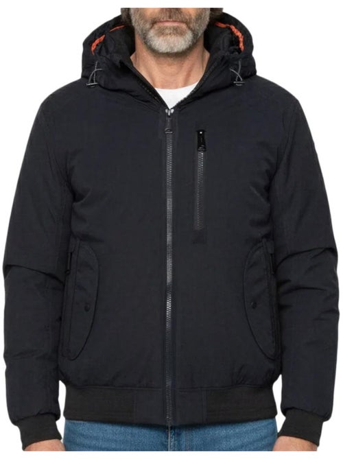 Blouson à capuche Schott - Kiabi Blouson à capuche Schott - Kiabi