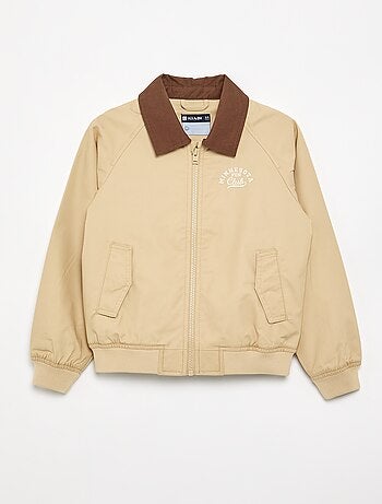 Blouson à ouverture zippée
