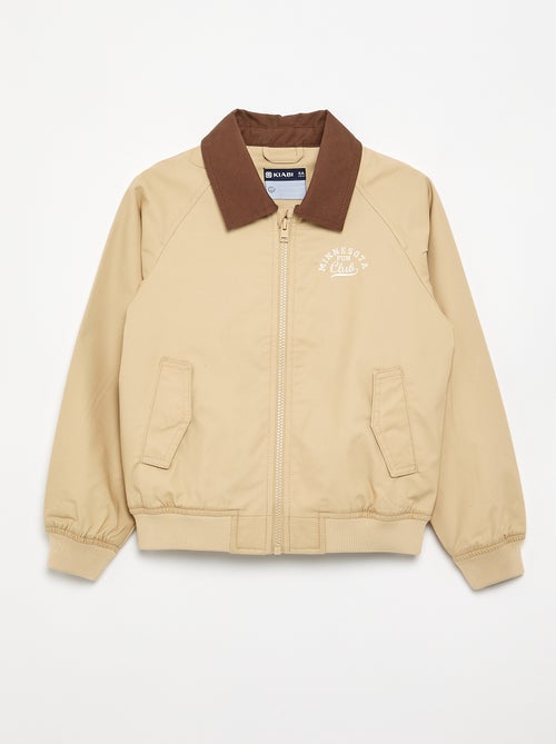 Blouson à ouverture zippée - Kiabi Blouson à ouverture zippée - Kiabi