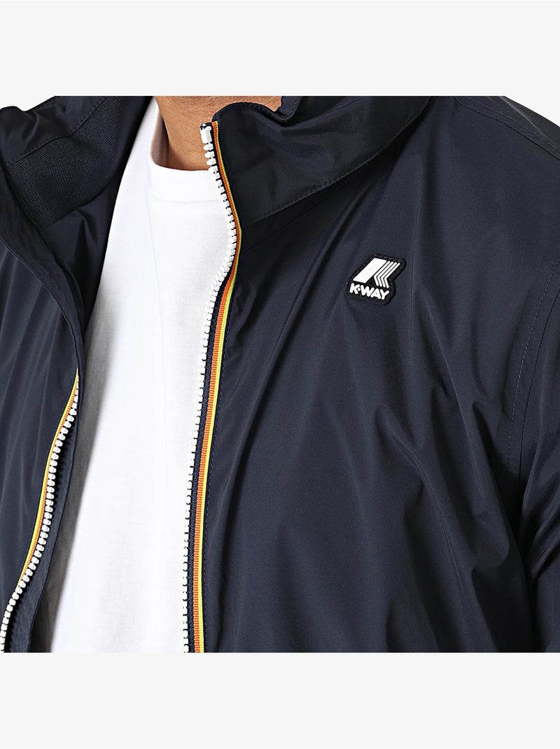 Blouson Amaury Stretch Nylon - K-Way Bleu - Kiabi