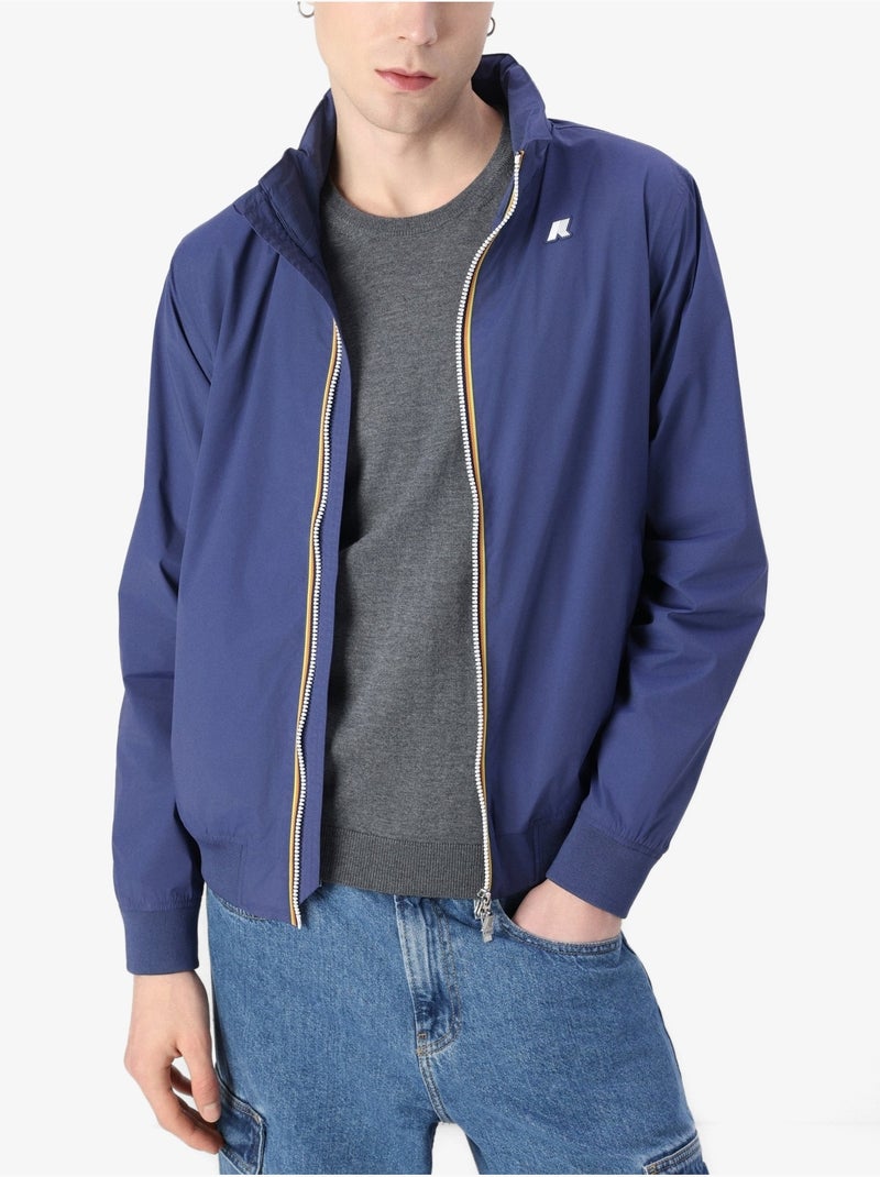 Blouson Amaury Stretch Nylon - K-Way Bleu - Kiabi