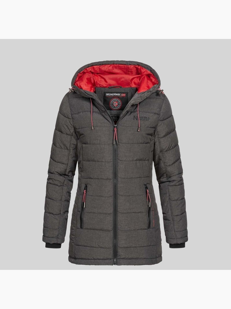 Blouson astana – geographical norway gris anthracite - Kiabi
