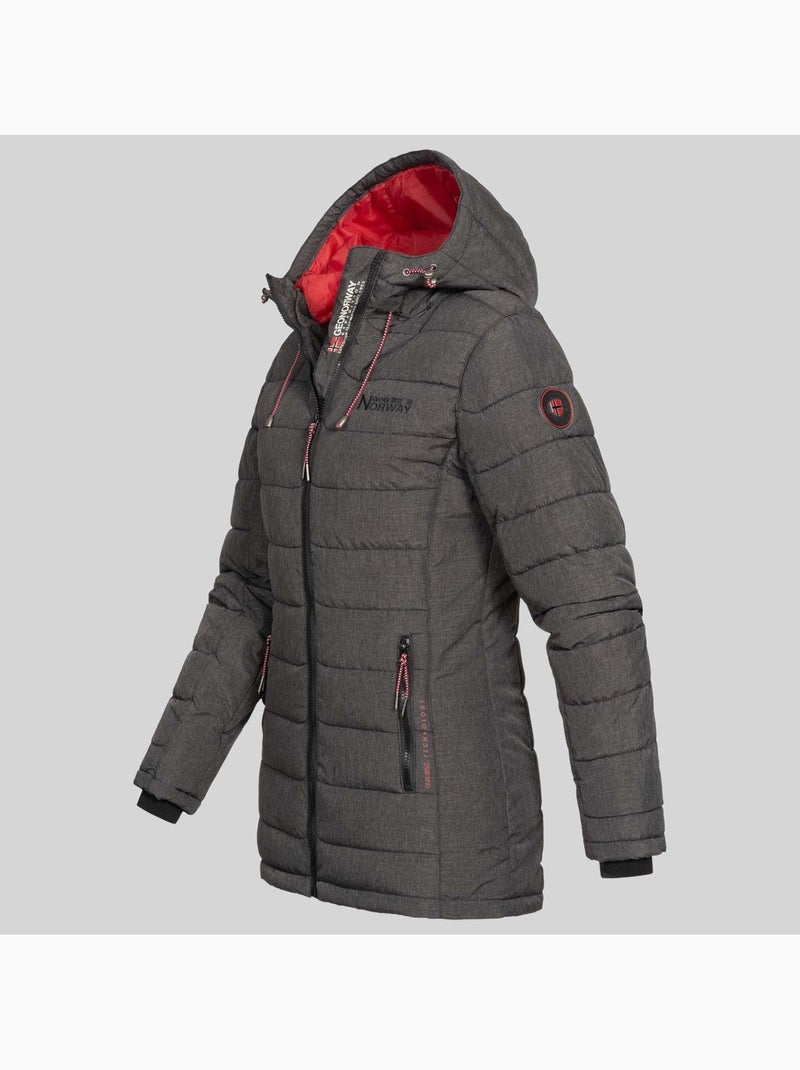 Blouson astana – geographical norway gris anthracite - Kiabi